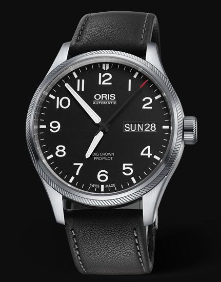 Oris Aviation Big Crown Propilot Big Day Date 45MM Replica Watch 01 752 7698 4164-07 5 22 19FC